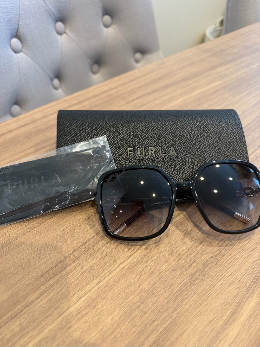 Furla Oversized Square Sunglasses
